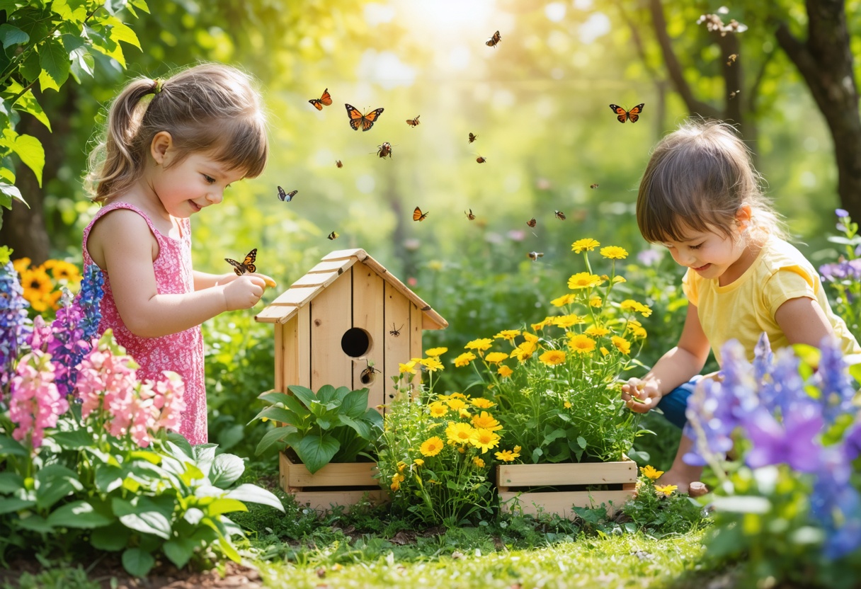 Entdecke 7 spannende Gartenabenteuer für Kinder – Spaß und Lernen an der frischen Luft