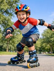 So lernen Kinder sicher und schnell unterwegs zu sein – Tipps für weniger Stürze und mehr Spaß an der frischen Luft