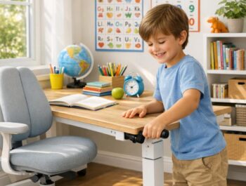So wächst der Schreibtisch einfach mit deinem Kind mit