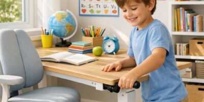 So wächst der Schreibtisch einfach mit deinem Kind mit