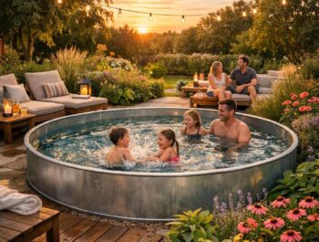 Ein Garten, der zum Planschen einlädt – so gelingt der Einstieg ins private Schwimmvergnügen